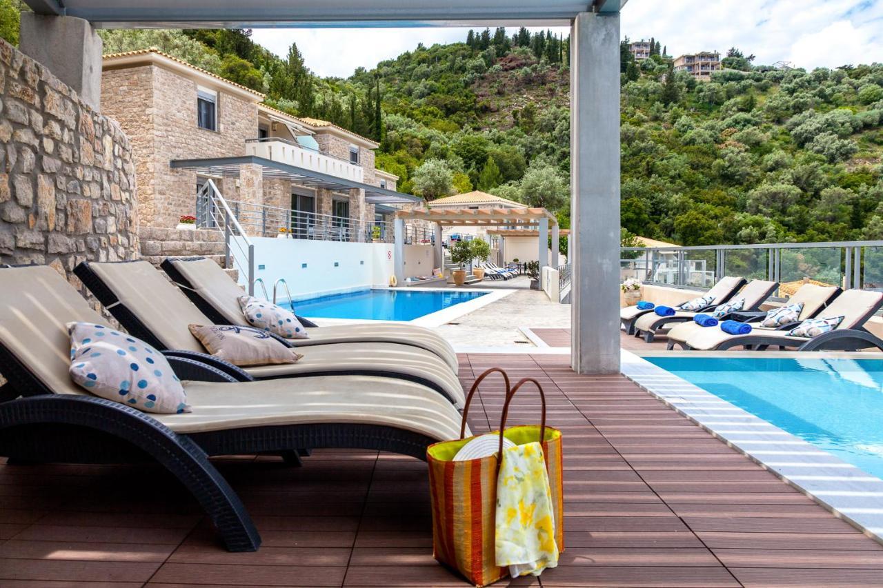 Thealos Village Aparthotel Lefkada リジア エクステリア 写真