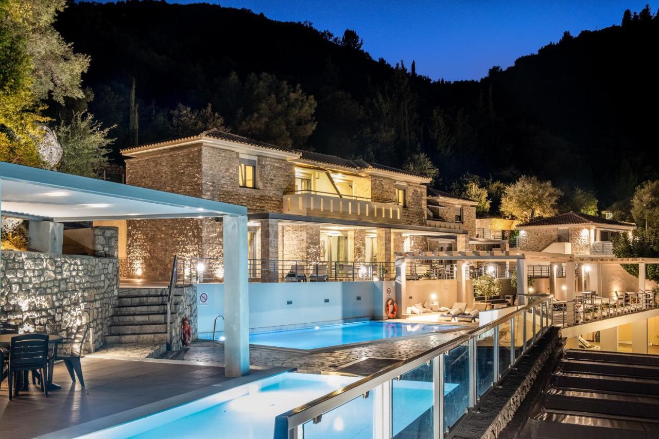 Thealos Village Aparthotel Lefkada リジア エクステリア 写真
