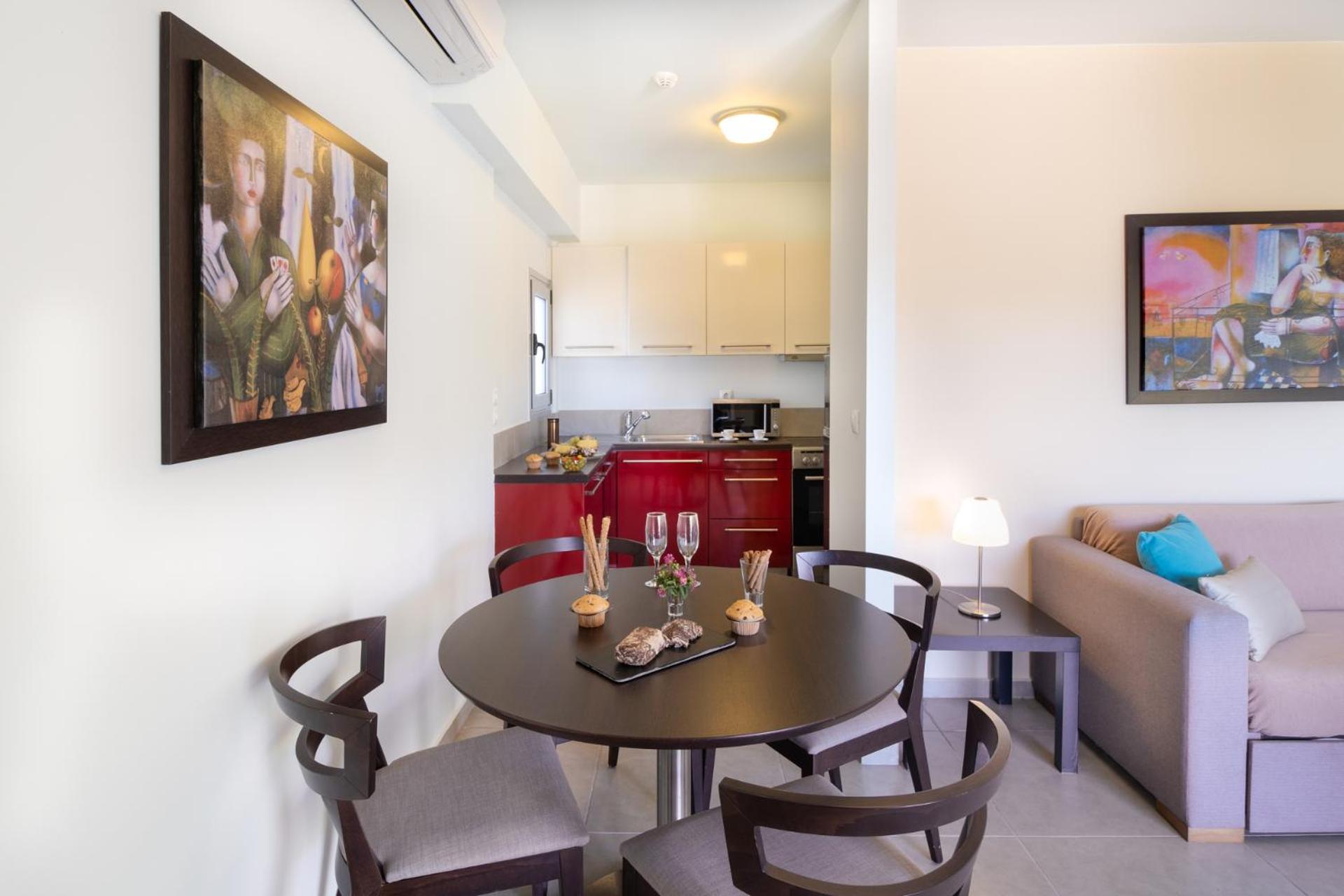 Thealos Village Aparthotel Lefkada リジア 部屋 写真